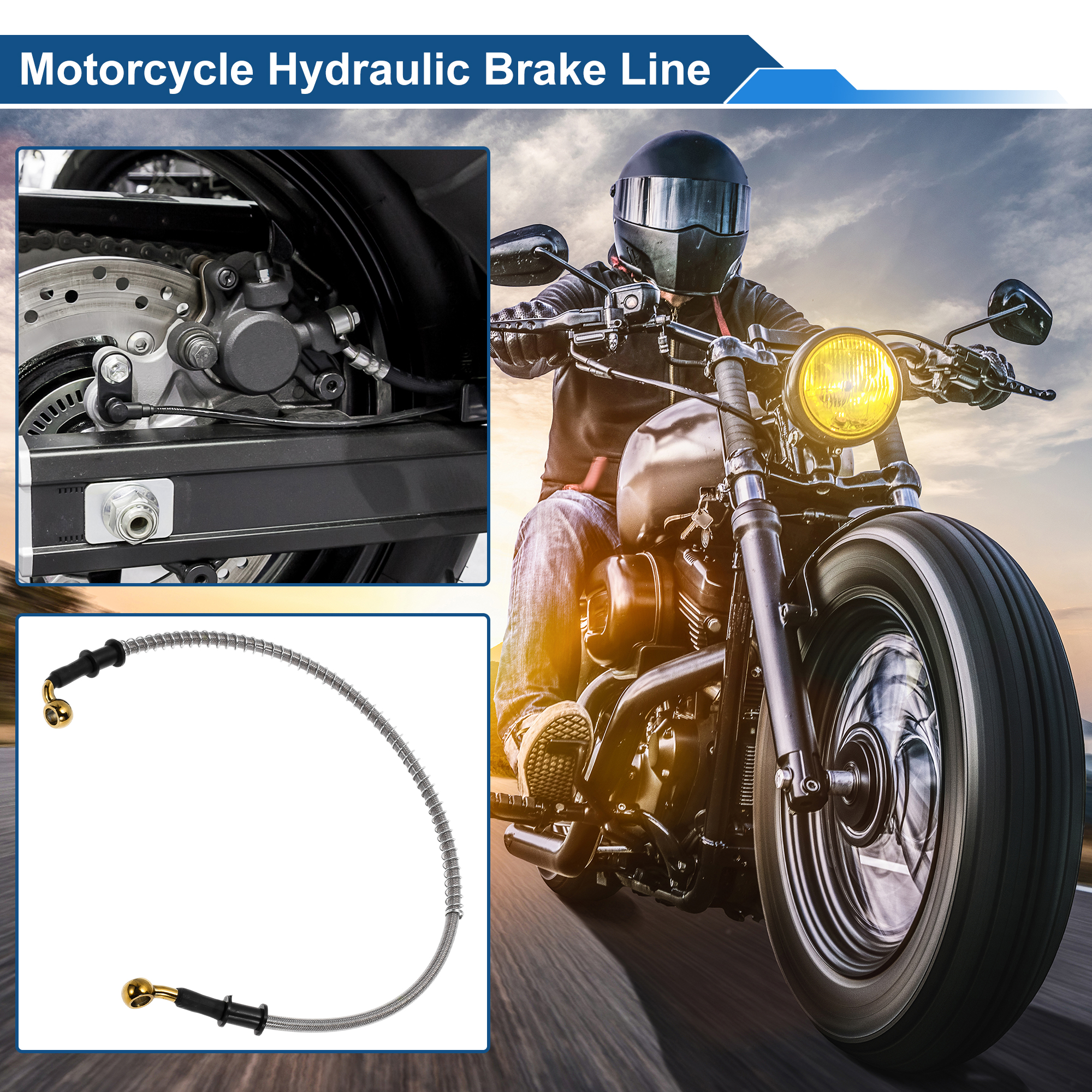 UXCELL 60cm Motorcycle Brake C – Braided Line Bewertung und Preis