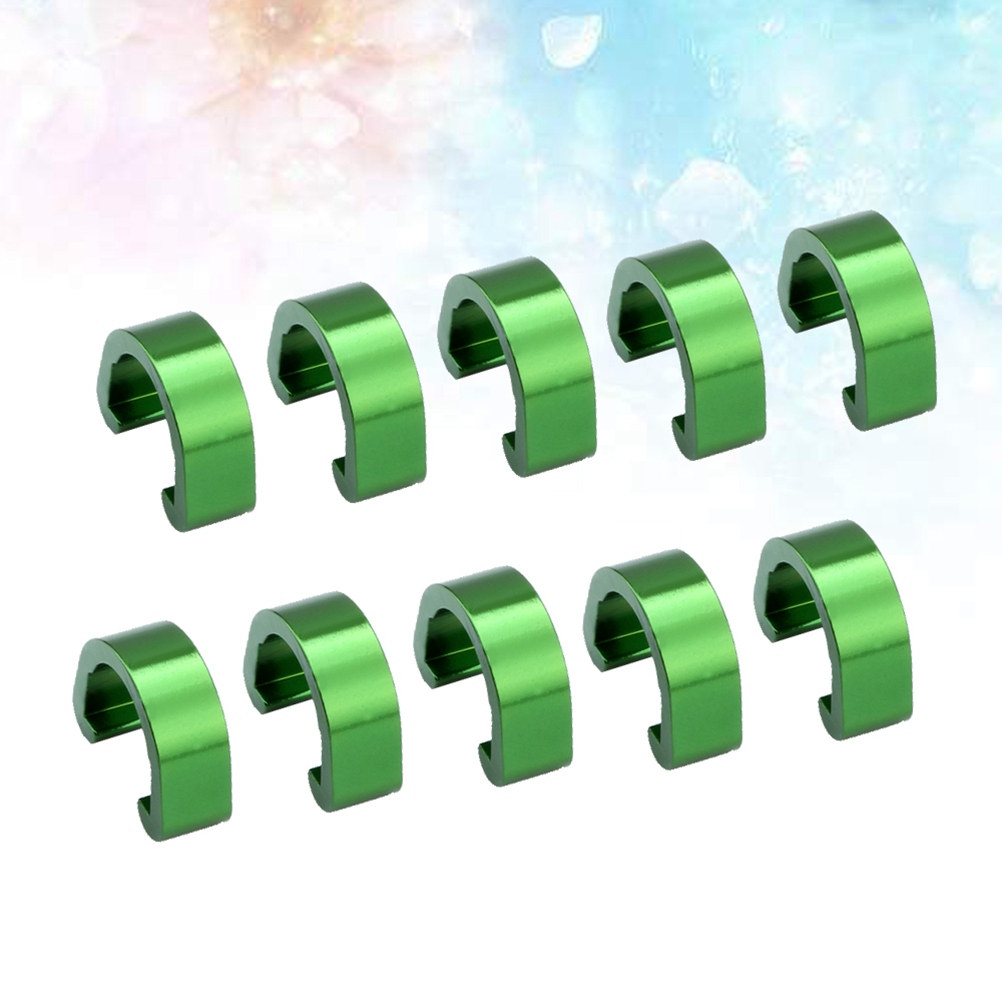 10Pcs Bike Cable Holder Alumin – Tippet Line Bewertung und Preis