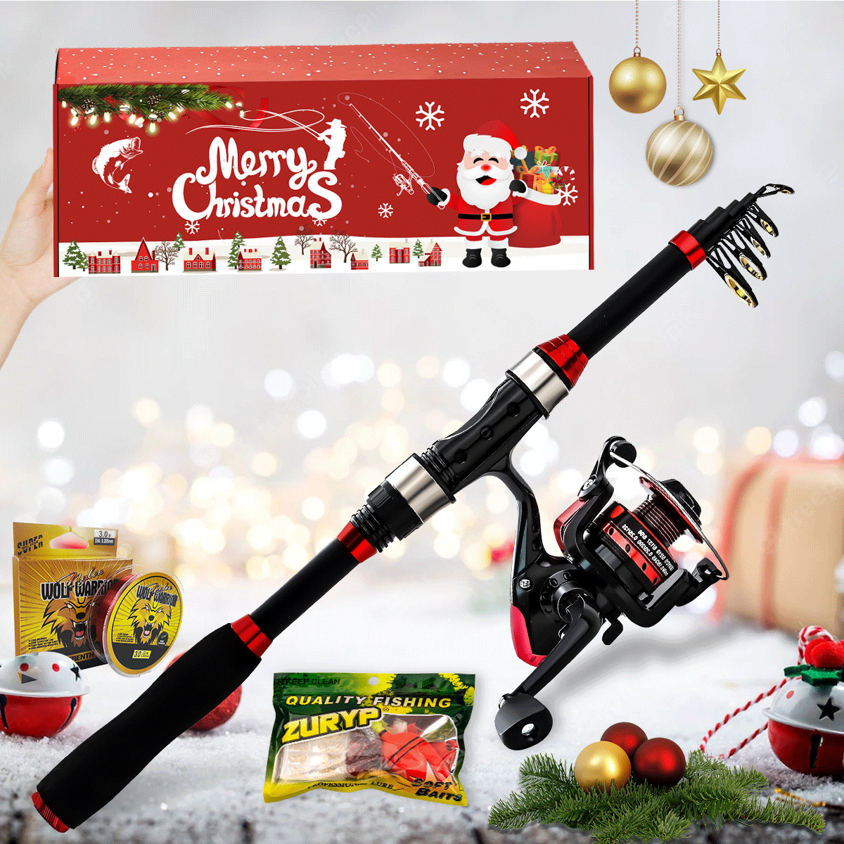 Fishing Tackle Christmas Set U – Freshwater Line Bewertung und Preis