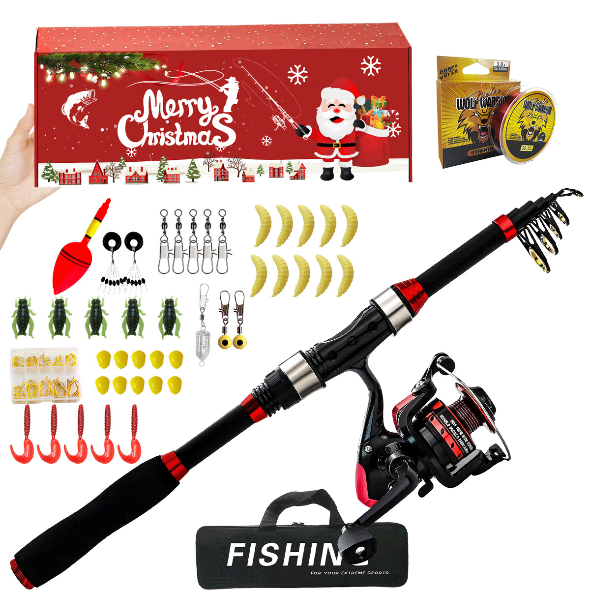 Fishing Tackle Christmas Set U – Freshwater Line Bewertung und Preis