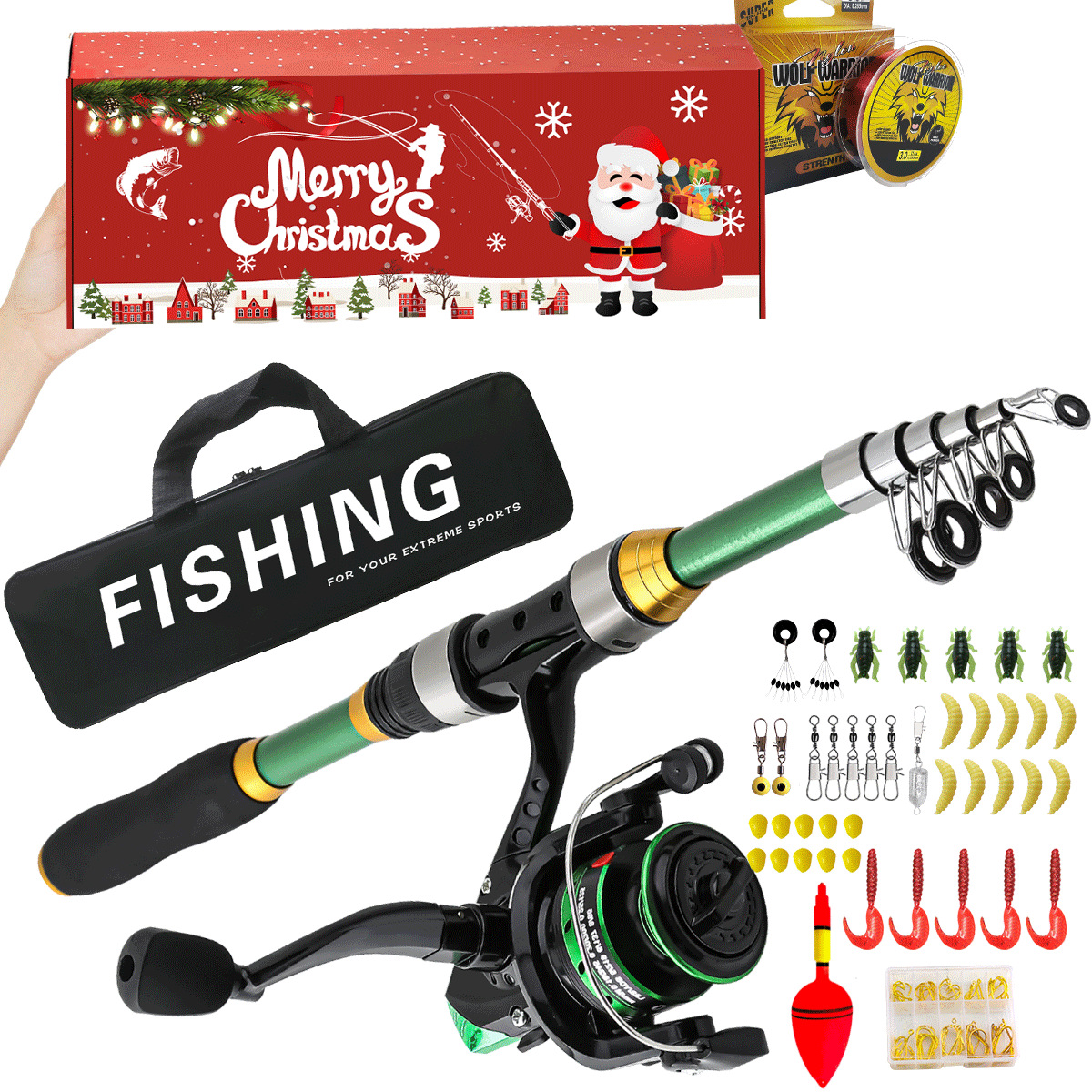 Fishing Tackle Christmas Set U – Freshwater Line Bewertung und Preis
