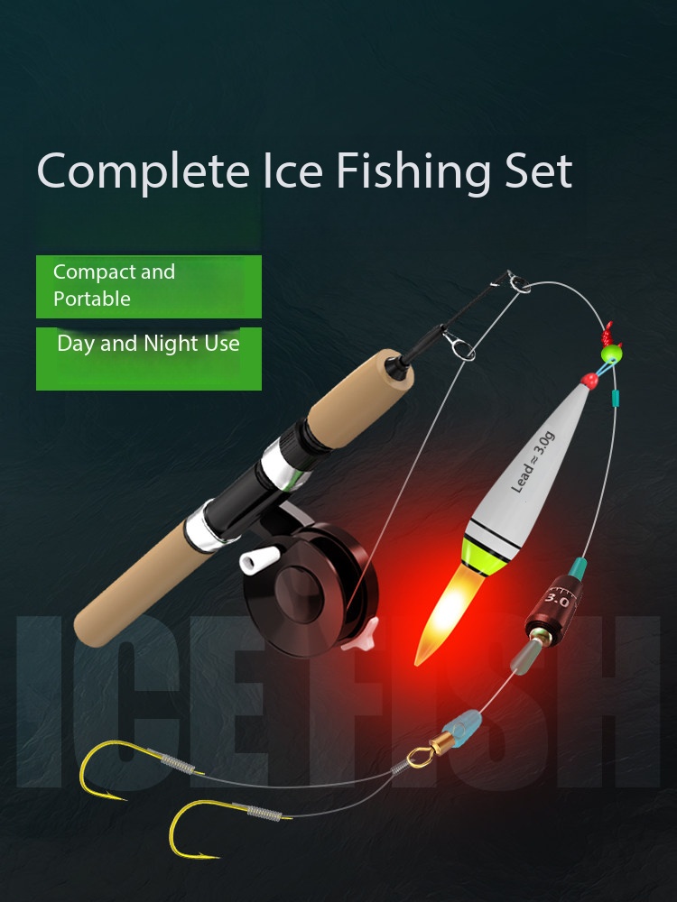 New Ice Fishing Rod Ultra Shor – Ice Fishing Line Bewertung und Preis