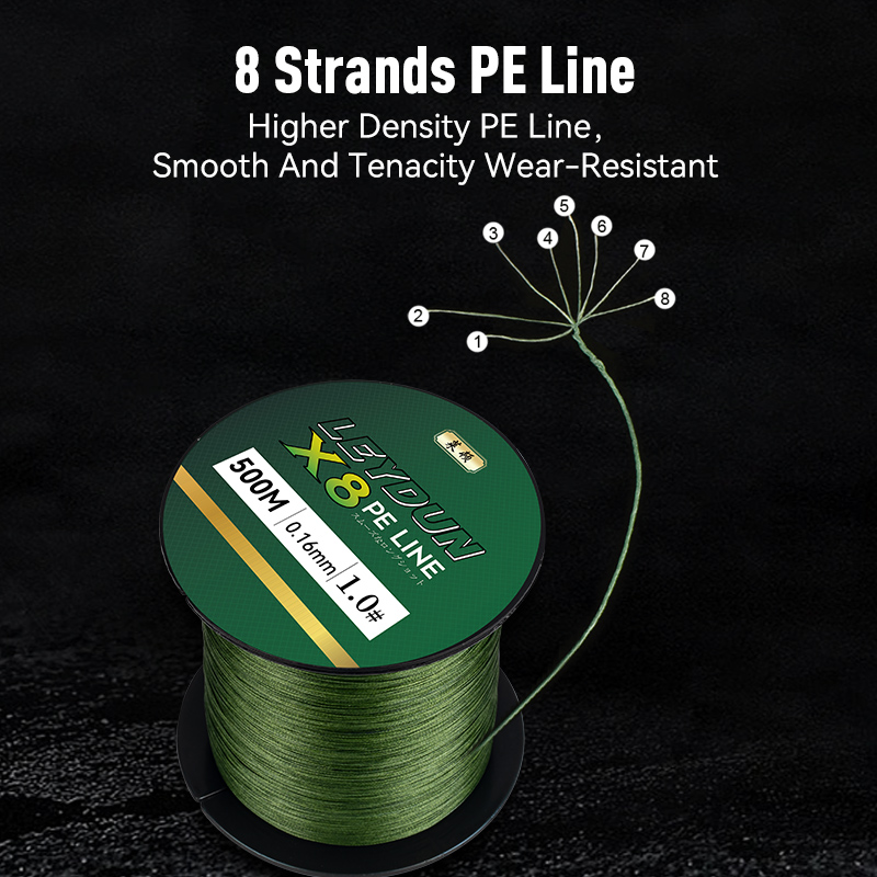 LEYDUN 500m Micro New Fishing  – Copolymer Line Bewertung und Preis