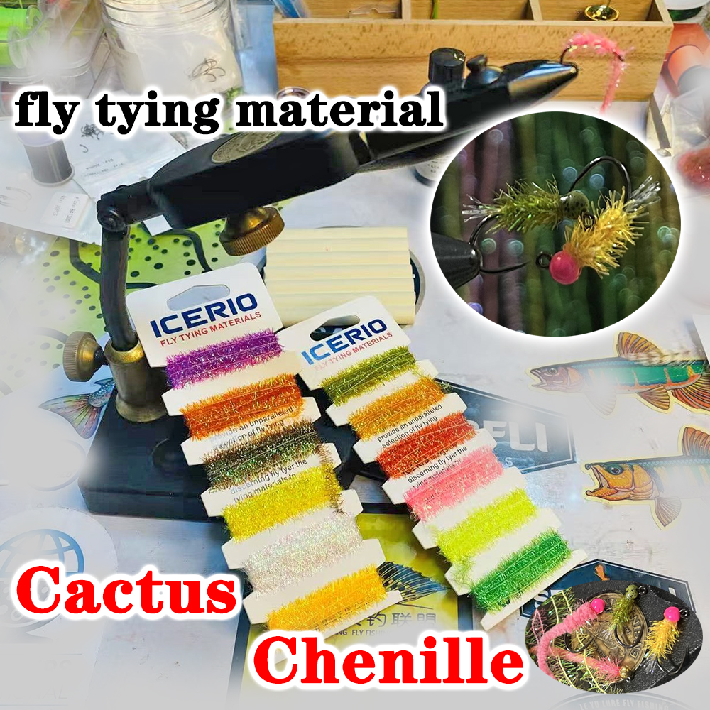 1/2Card Fly Tying Material Cac – Ice Fishing Line Bewertung und Preis
