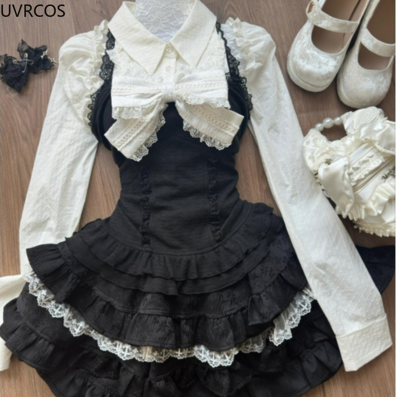 Y2k Aesthetic Lolita Style 3 P – Fly Line Bewertung und Preis