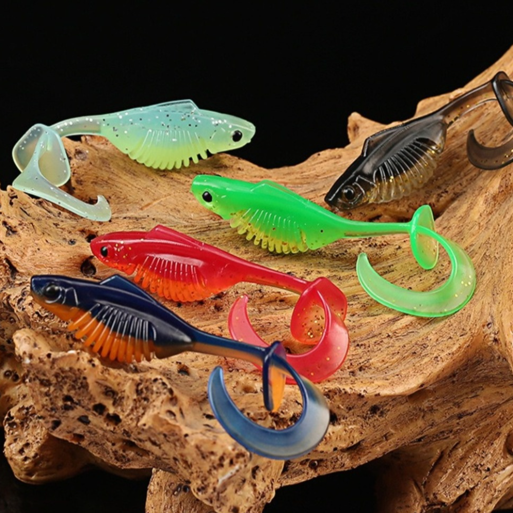 10PCS PVC Fishing Soft Lures 6 – Ice Fishing Line Bewertung und Preis