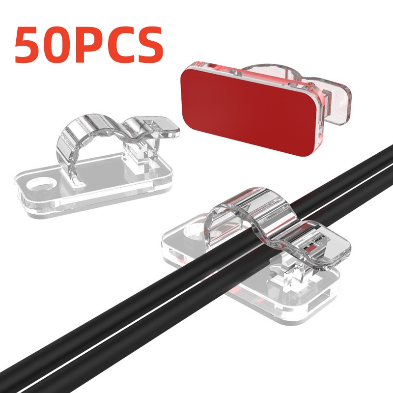 10/50PCS Cable Organizer Clips – Tippet Line Bewertung und Preis