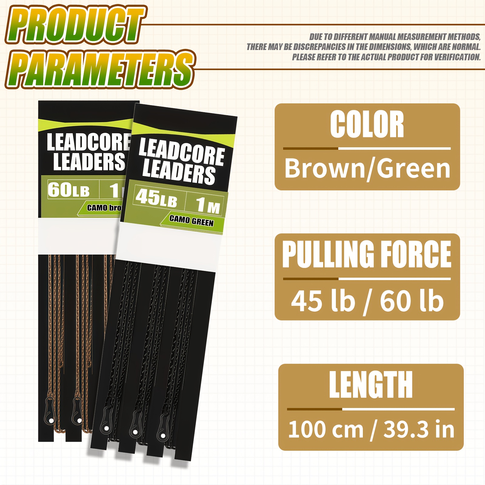 Carp Fishing Leadcore Leaders  – Leader Line Bewertung und Preis