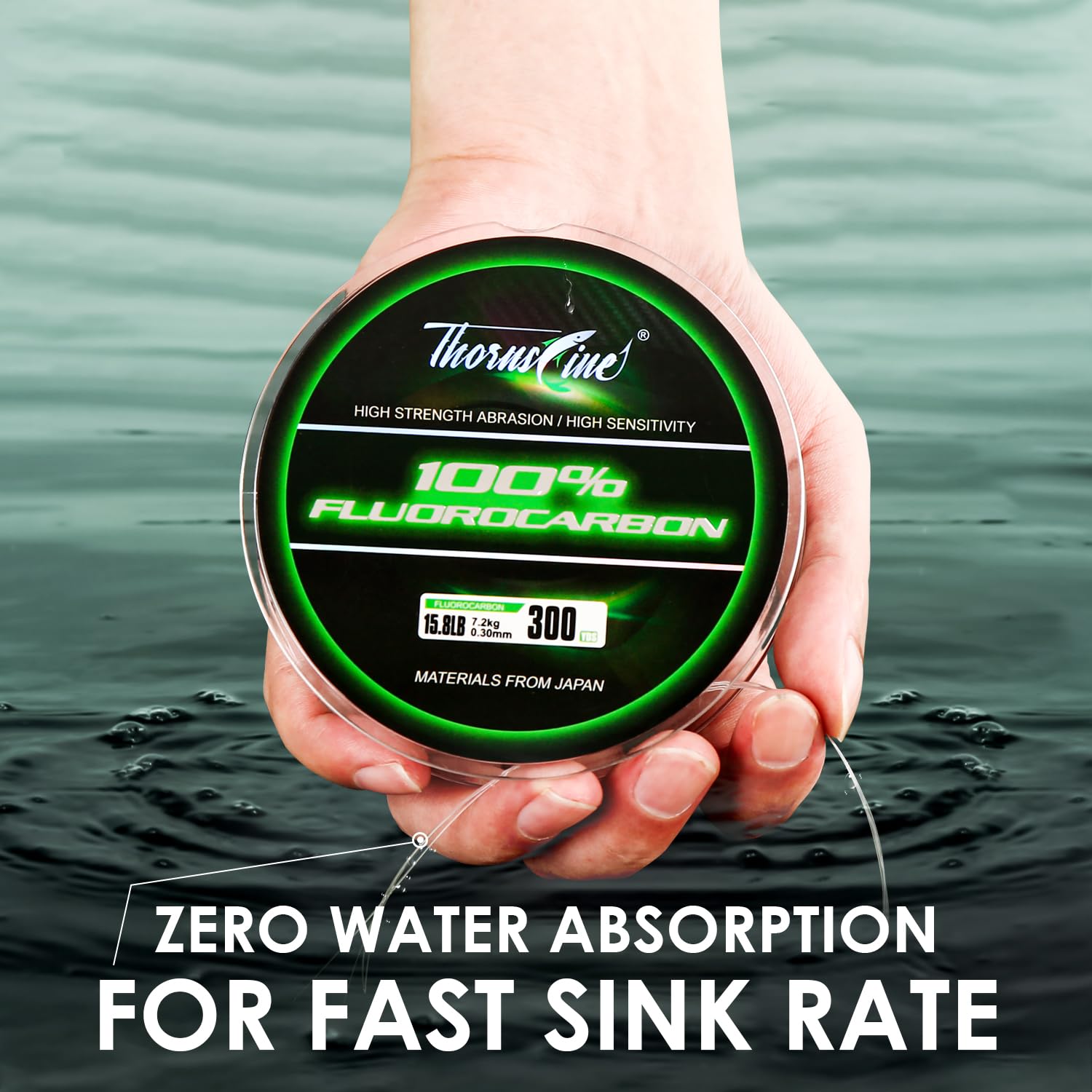 ThornsLine 100% Fluorocarbon F – Copolymer Line Bewertung und Preis