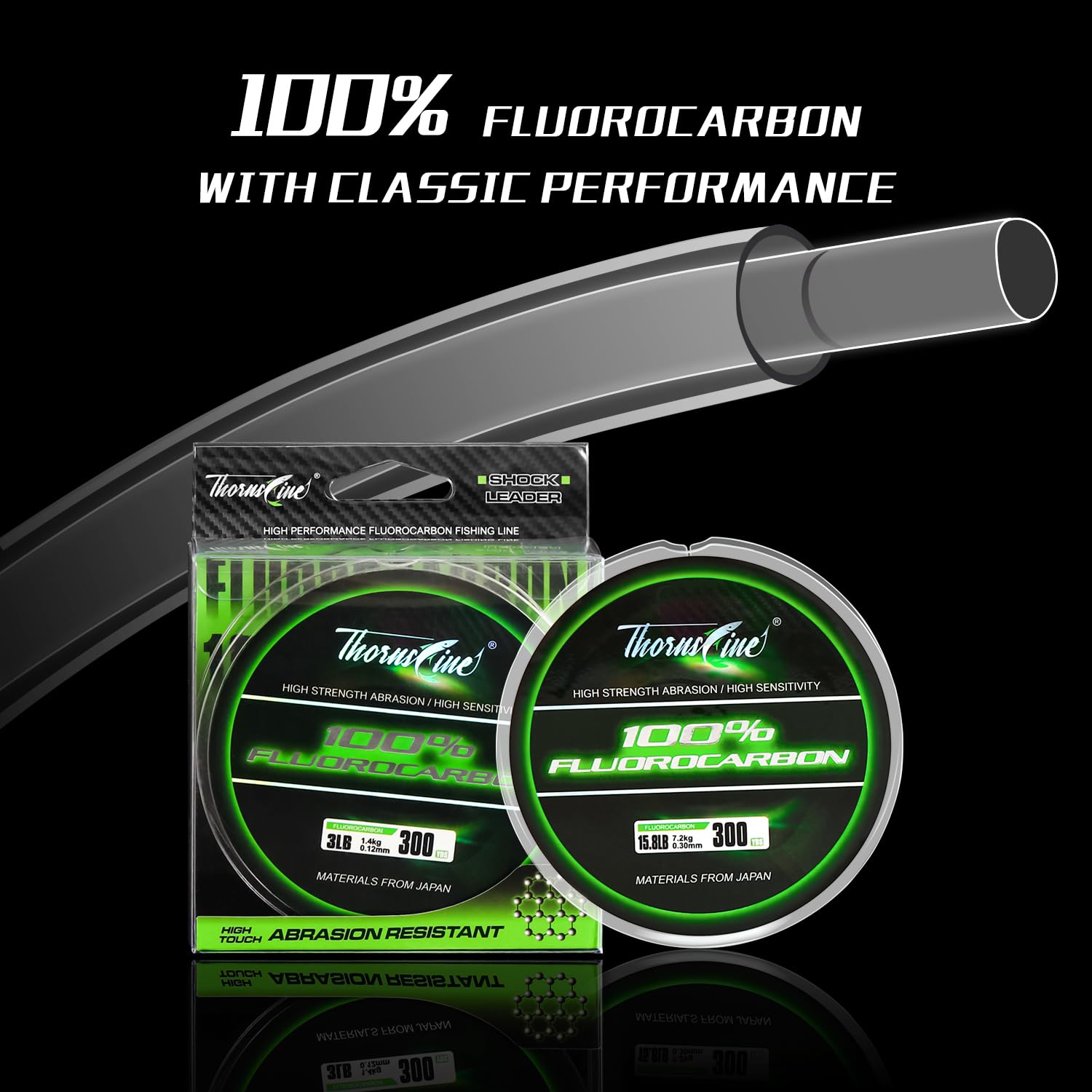 ThornsLine 100% Fluorocarbon F – Copolymer Line Bewertung und Preis
