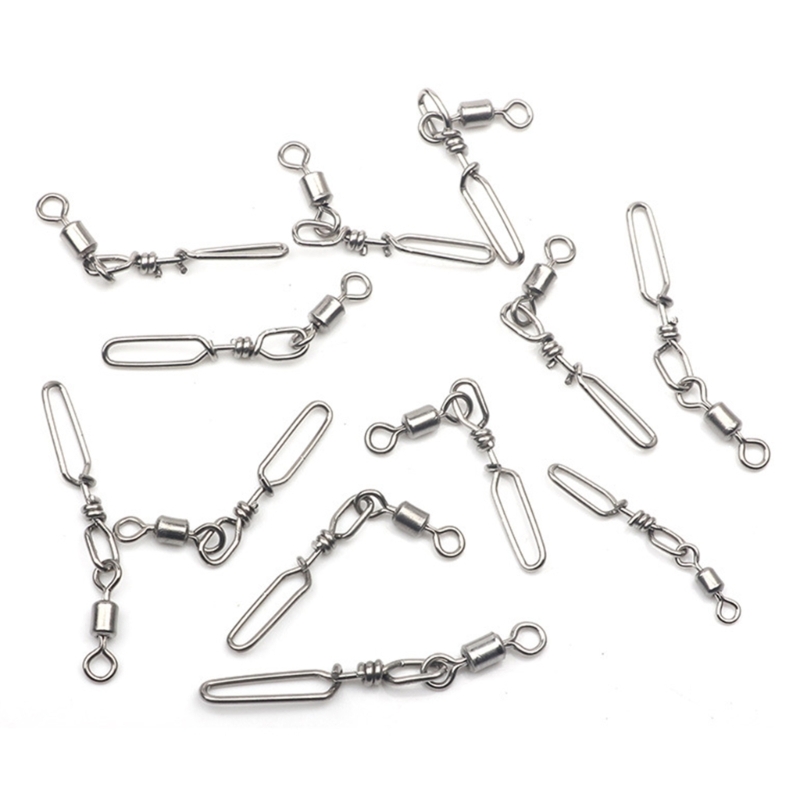 10Pcs Stainless Steel Quick Sn – Saltwater Line Bewertung und Preis