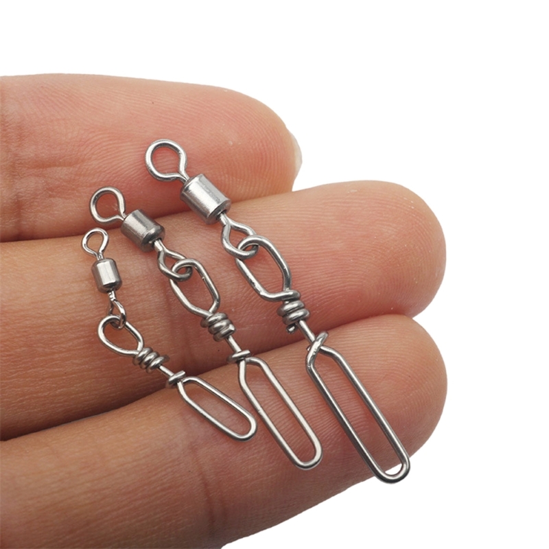 10Pcs Stainless Steel Quick Sn – Saltwater Line Bewertung und Preis