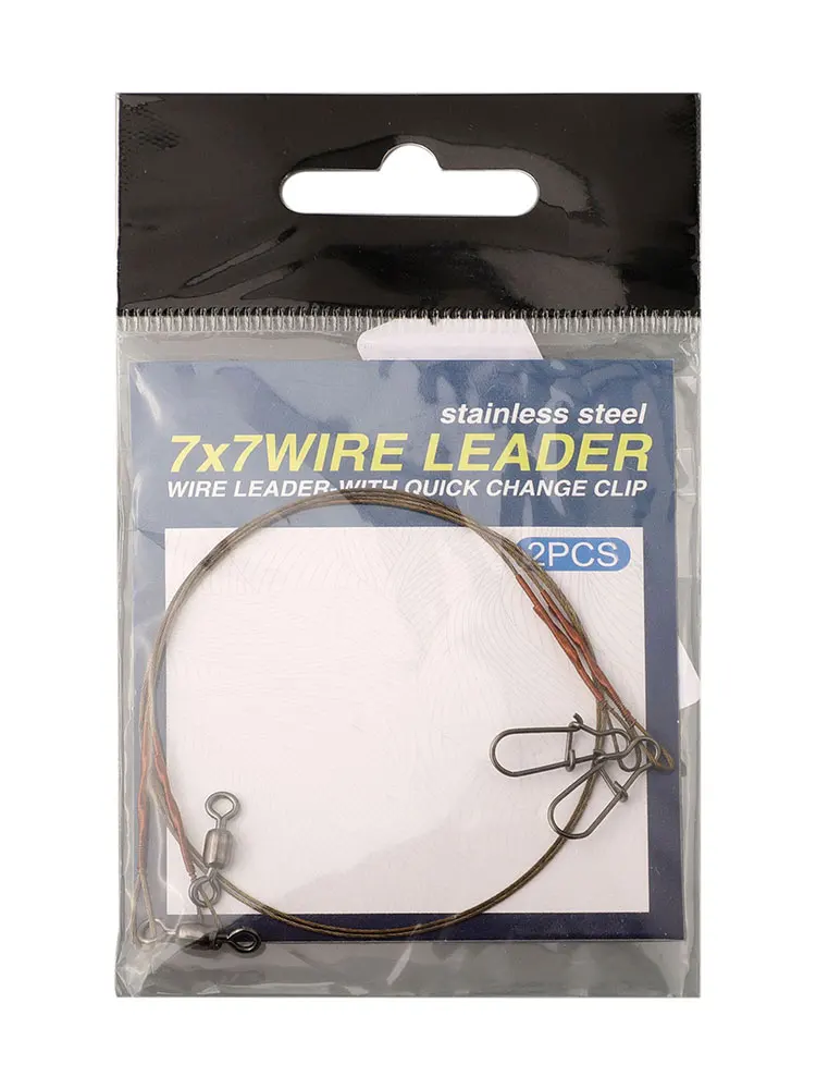 2pcs/Pack Fishing Line Steel W – Leader Line Bewertung und Preis