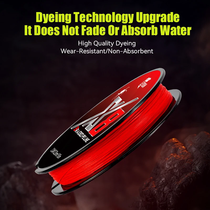 LEYDUN Not-Fading Red Fishing  – Ice Fishing Line Bewertung und Preis