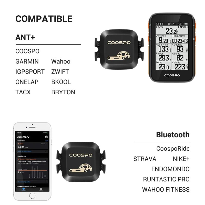COOSPO BK467 Cadence and Speed – Ice Fishing Line Bewertung und Preis