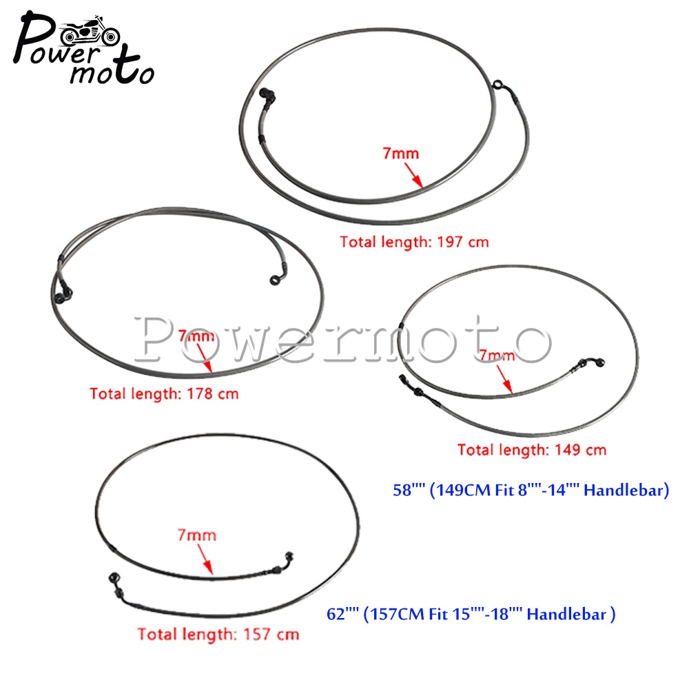 Motorcycle Extended Brake Line – Braided Line Bewertung und Preis