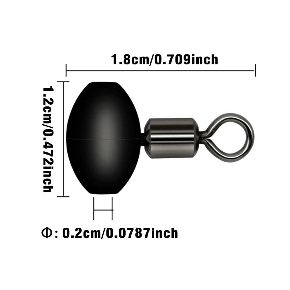 MNFT 10Pcs Pulley Swivel Rig B – Saltwater Line Bewertung und Preis