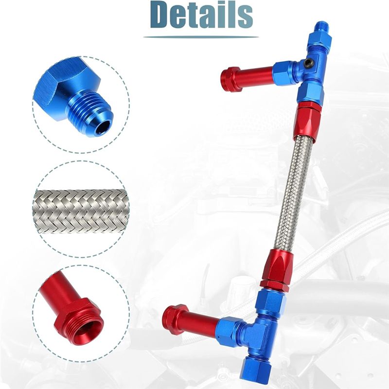 4150 Carburetor Fuel Line Kit  – Braided Line Bewertung und Preis