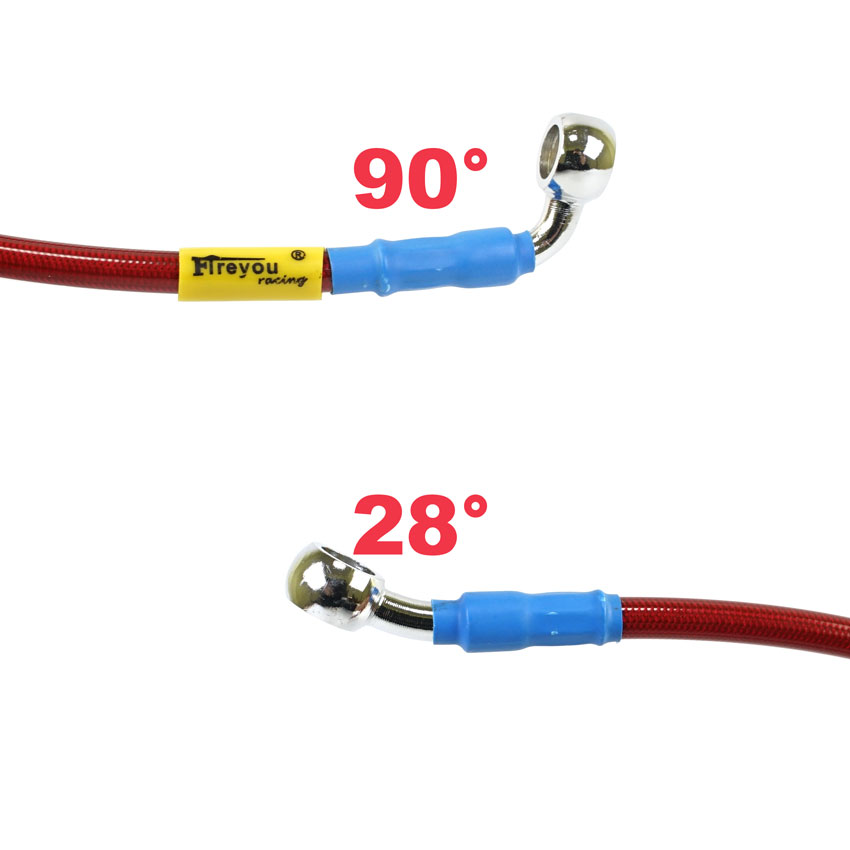 400mm-2400mm Brake Hose Hydrau – Braided Line Bewertung und Preis