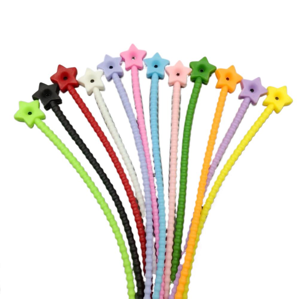 10Pcs Flower Star Silicone Cab – Tippet Line Bewertung und Preis