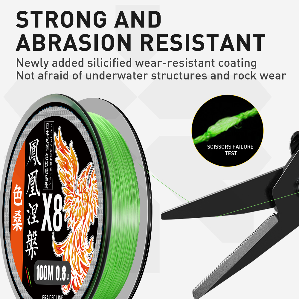 ZUKIBO Phoenix 8 Strand PE Bra – Ice Fishing Line Bewertung und Preis