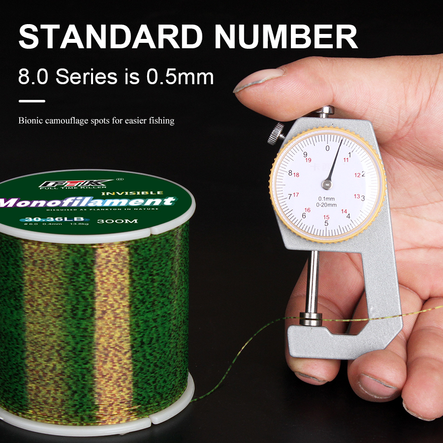 FTK 300m Invisible Fishing Lin – Ice Fishing Line Bewertung und Preis