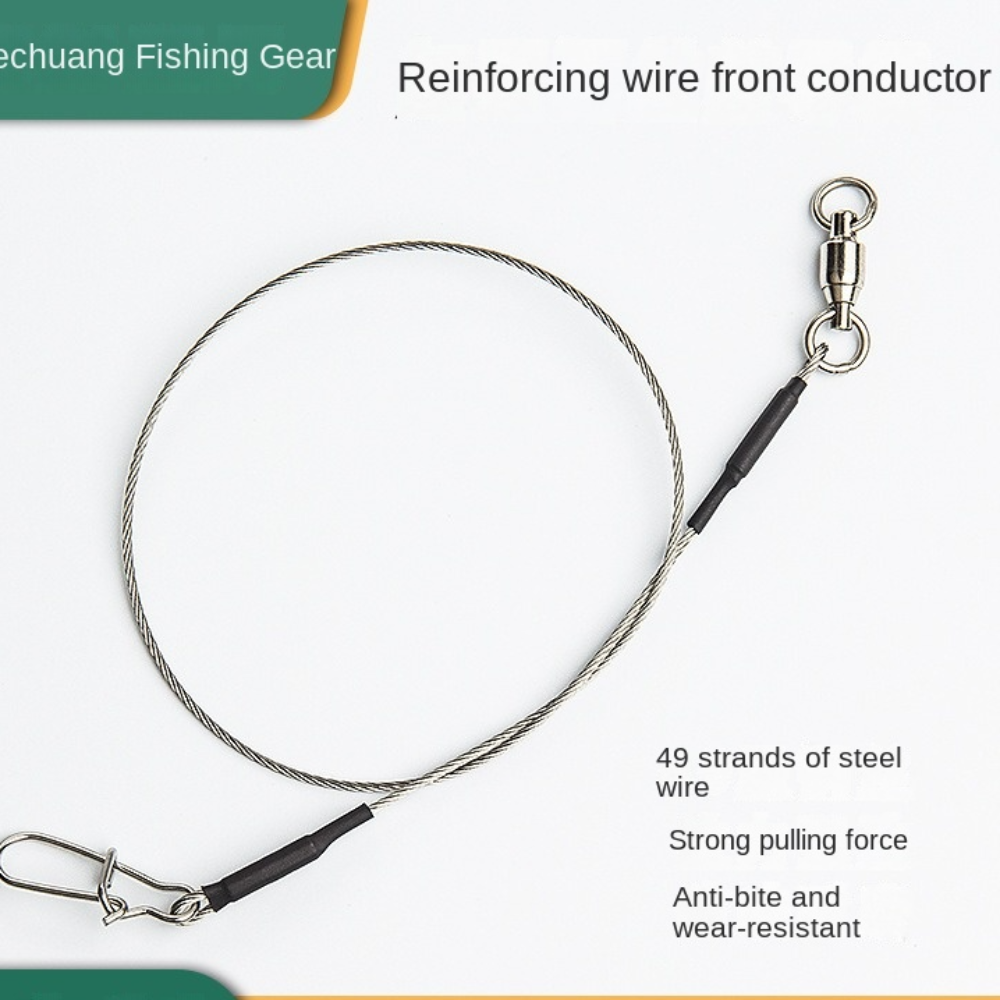 5PCS 20/30/40cm strands Stainl – Leader Line Bewertung und Preis