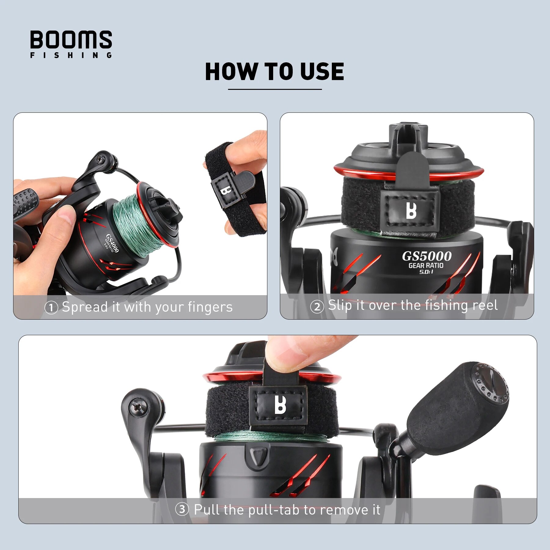 Booms Fishing SB1 4Pcs Spinnin – Fishing Line Box Bewertung und Preis